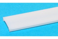 ALUMINIUM LED-STRIPE PROFILE COVER MATT 1m