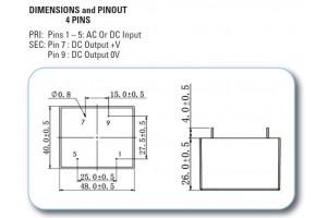 TRANSFORMER 10W 5V SMPS