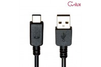 USB-C to USB-A 3M black USB2.0