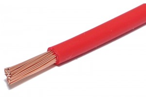 EQUIPMENT WIRE 6,00mm2 RED