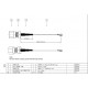 U.FL 1.13mm SMA(F)bulkhead L50mm dwg