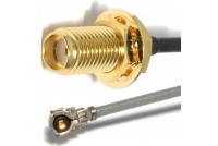 U.FL - SMA(F)jack w/cap cable 1,13mm 40mm