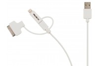USB-2.0 íPod/iPhone/iPad SYNC- JA LATAUSJOHTO 1m