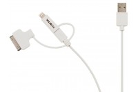 USB-2.0 iPod/iPhone/iPad SYNC AND CHARGE CABLE 1m