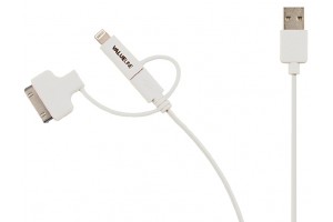 USB-2.0 íPod/iPhone/iPad SYNC- JA LATAUSJOHTO 1m