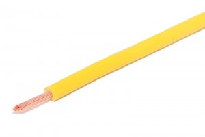 EQUIPMENT WIRE 0,75mm2 YELLOW