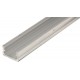 ALUMINIUM LED-STRIPE PROFILE SILVER 1m