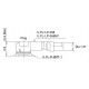 U.FL - U.FL 70mm Ø1,37mm Micro Coaxial Cable dwg2