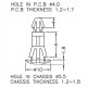 PCB ASSEMBLY STUD 8mm 4/5,5mm