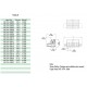 Terminal Block 7x5,08mm for wire + fixing screws dwg