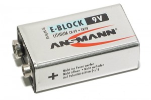 LITHIUM BATTERY 9V Ansmann