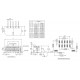 3,0mm 10pole smd male horizontal, smd tabs, Au flash dwg