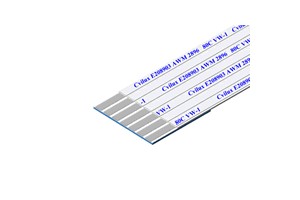 FFC kaapeli 1,0mm 6nap. Tinattu 60mm