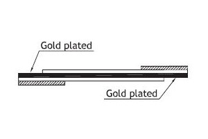 FFC cable type2 0,5mm 50pole Au 65mm