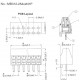 TerminalBlock 2pole 2,54mm 6A 125V dwg