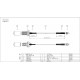 SMA(F)STBulkhead+cap - MMCX(M)ST 1,13mm 120mm dwg