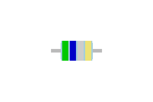 METAL FILM RESISTOR 0,6W: 0,56ohm