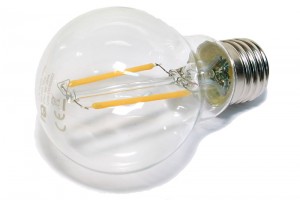 LED FILAMENT LAMP E27 230VAC 5,1W