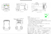 RJ45 10/100 KULMA SMD muuntajilla