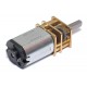 DC-MOOTTORI METALLIVAIHTEISTOLLA 6V 80RPM