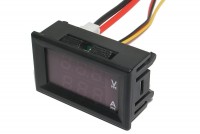 PANEL VOLTAGE/CURRENT METER 0-100V 0-10A