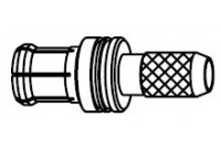 MCX(M) S/T plug for RG-174/316