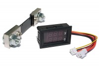 PANEL VOLTAGE/CURRENT METER 0-100V 0-100A