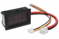 PANEL VOLTAGE/CURRENT METER 0-200V 0-10A