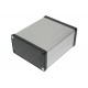 CLEAR ANODIZED ALUMINUM ENCLOSURE 53x103x120mm