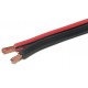 SPEAKER CABLE 2x 0,75mm2 REDBLACK (OFC) 1m