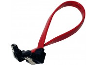 SATA 7pin male 90 deg both ends L 200mm