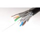 SOLID TWISTED PAIR CABLE CAT6 4x2 FOR OUTDOOR