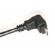 USB-2.0 KAAPELI A-UROS / microB U 1,8m kulma
