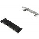 Mini PCIe socket latch 4.0H (one piece) w/Cap