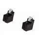 Mini PCIe socket latch 9.2H (two piece) w/Cap