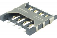 Micro SIM Card Socket Push-Pull