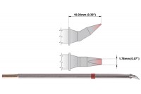 Thermaltronics SOLDER TIP 1,78mm CHISEL BENT 30° (STTC-898)