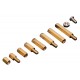 SPACER SCREW KIT M2,5 120-pcs metal