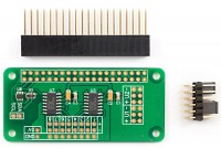 RASPBERRY PI ZERO KORTTI 18-BIT 8-CH ADC