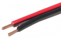 SPEAKER CABLE 2x 0,50mm2 RED/BLACK (OFC)