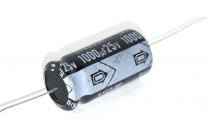 EL.KOND. 1000µF 25V AXIAL