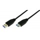 USB-3.0 EXTENSION CABLE A-MALE / A-FEMALE 1m