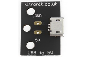 Kitronik 5109 microUSB NAARAS 5V OTTO