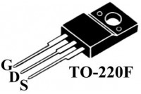 MOSFET SW STF18NM60ND TO220F