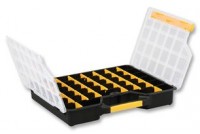 Compartment box with 36 dividers