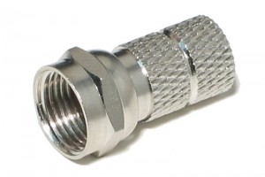F CONNECTOR FOR Ø6,5mm CABLE