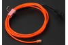 Neon Light EL wire 1000mmx2.3mm Orange