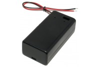 BATTERY HOLDER 9V WITH ENCLOSURE AND SWITCH