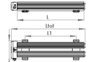 JARRUVASTUS CBR-V 690 BT 282 20R 1900W 20R IP65+ LÄMPÖTILAVAHTI