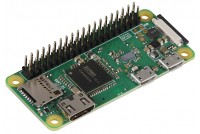 RASPBERRY PI ZERO W, SOLDERED PIN HEADER